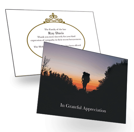 Double Sided Acknowledgement Card (LAC-02)