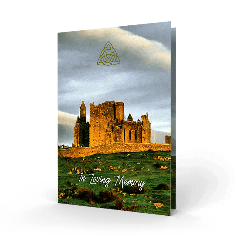 Rock of Cashel Memorial Card