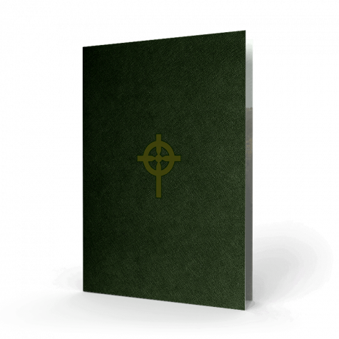 Celtic Cross Memorial Card (ICMC-02)