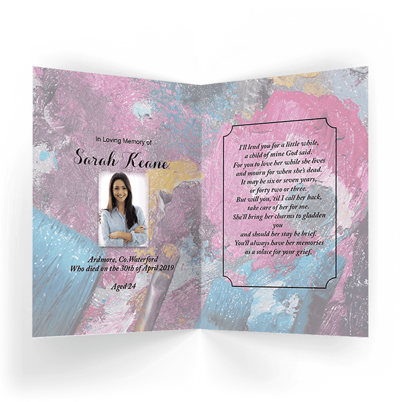 Artist Memorial Card (SOMC-03) - Image 2