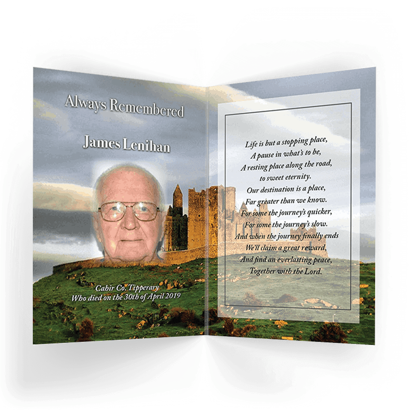 Rock of Cashel Memorial Card (ICMC-03) - Image 2