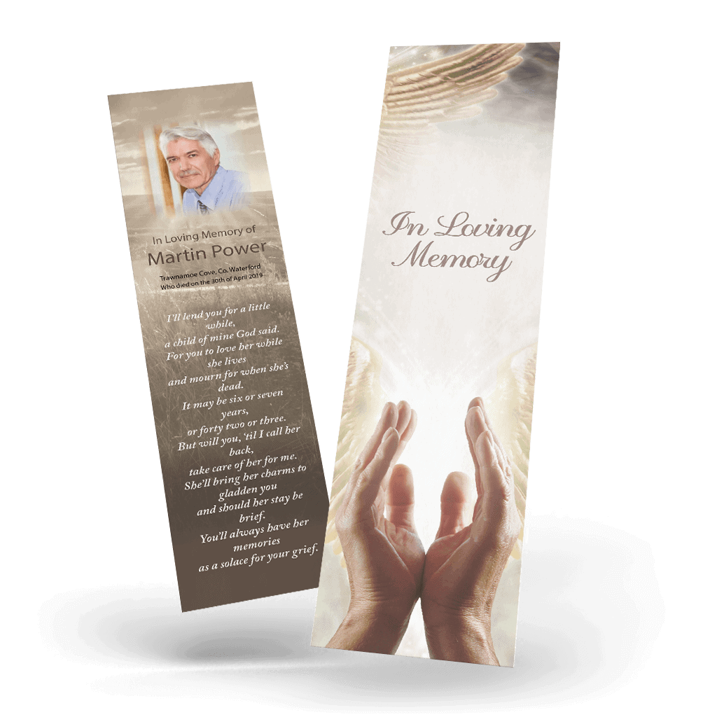 Praying Memorial Bookmark (RBM-08)