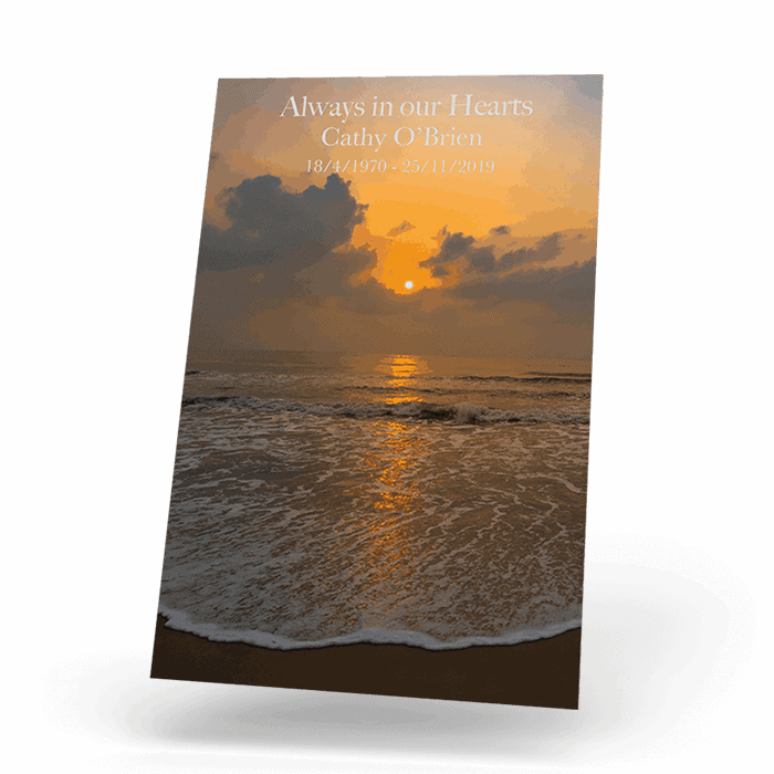 Beach Sunset Wallet Card (NWC-11) - Image 3