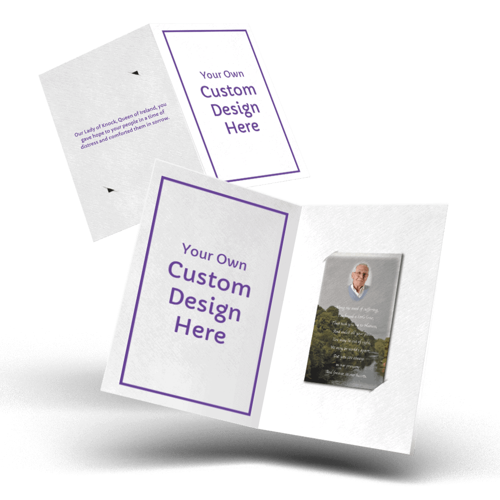 Custom Memorial Wallet Card - Image 2