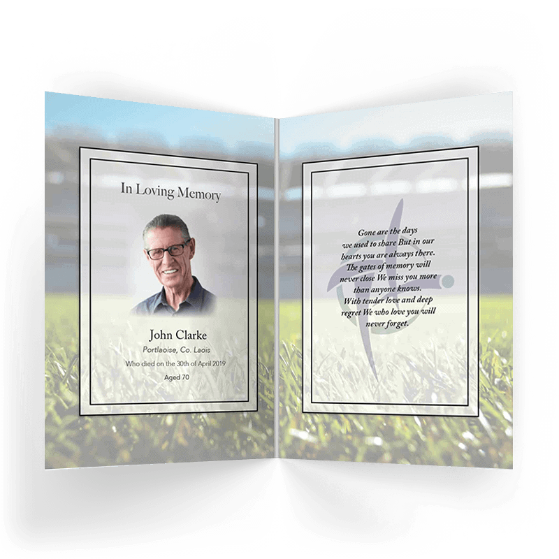 Memorial Card Kildare GAA - Image 2