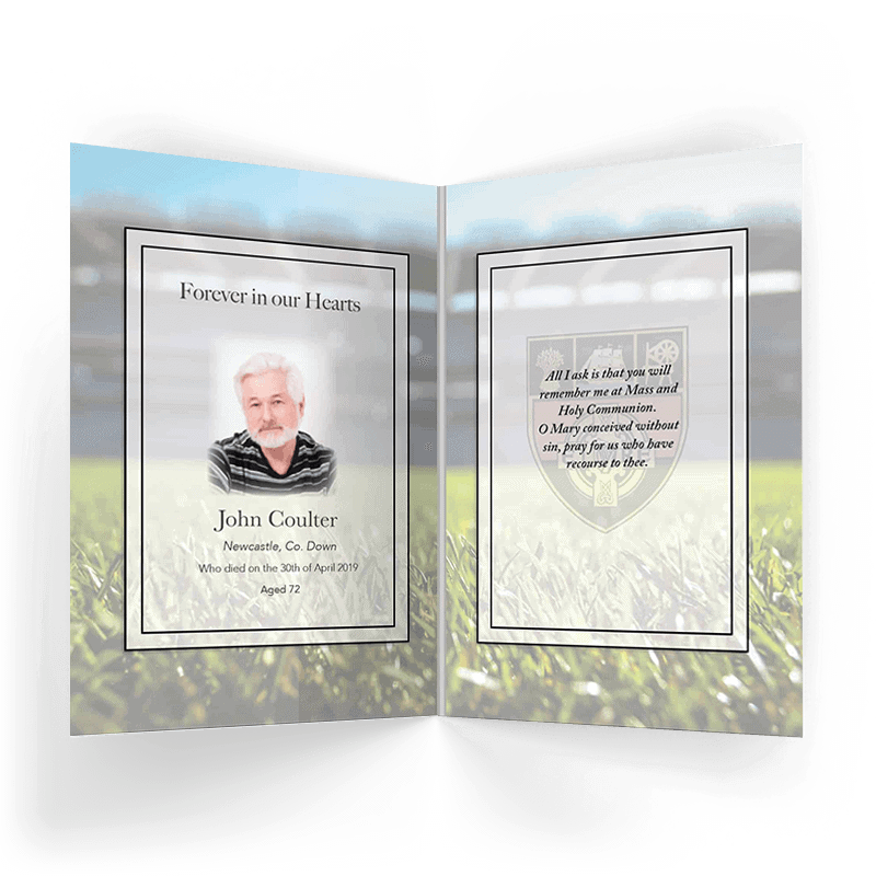 Memorial Card Down GAA - Image 2