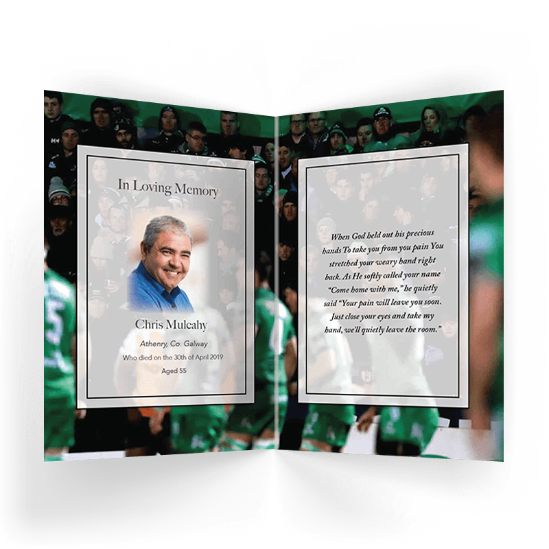 Connacht Rugby Memorial Card (SOMC-14) - Image 2