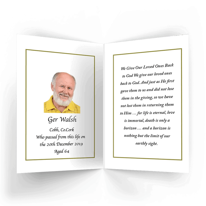 Holy Cross Memorial Card (RMC-28) - Image 2