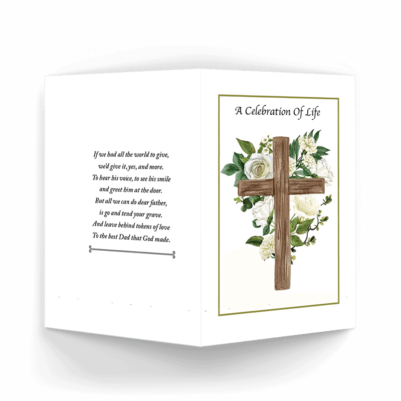 Holy Cross Memorial Card (RMC-28) - Image 3