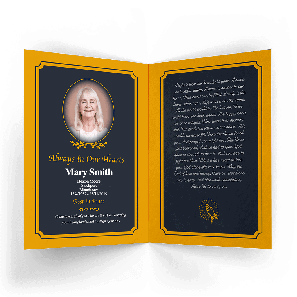 Robin in Snow Memorial Card (NMC-25) - Image 2