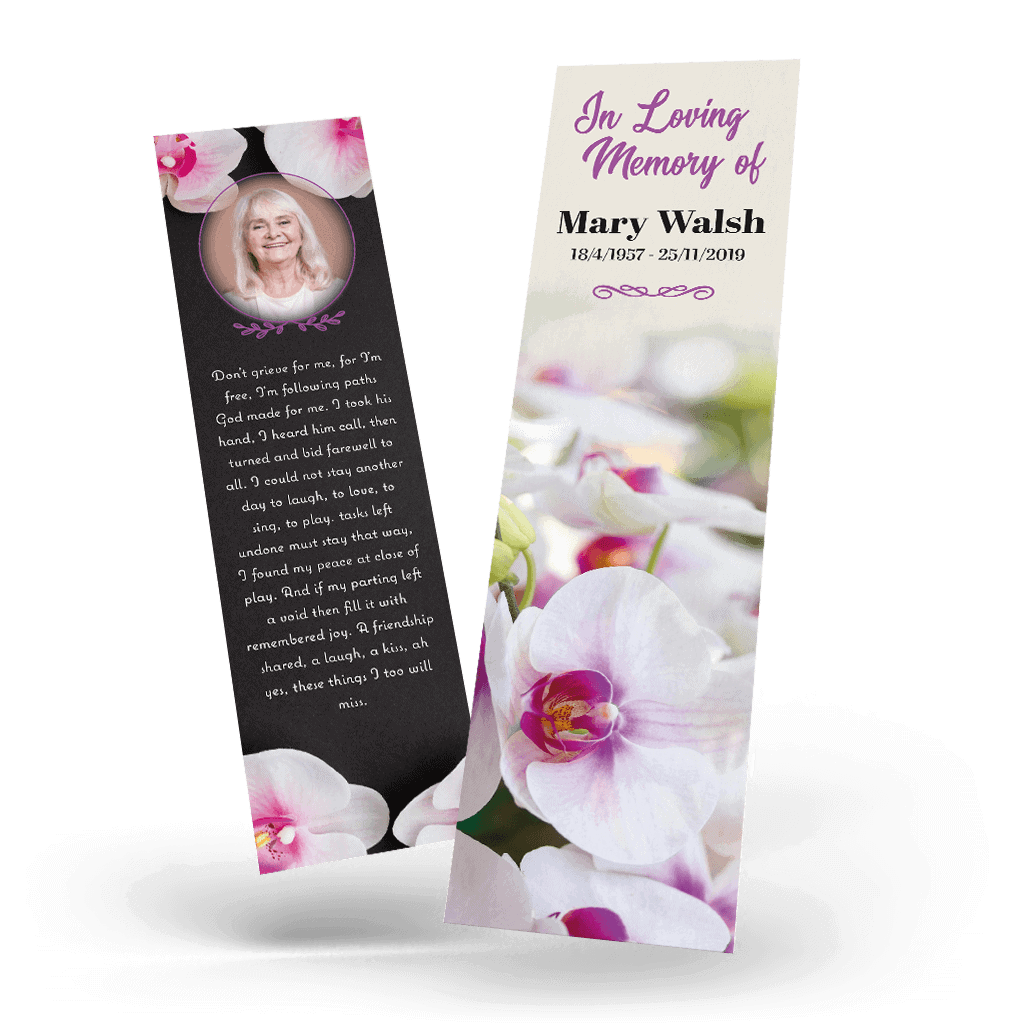 FLORAL BOOKMARK (FBM15)