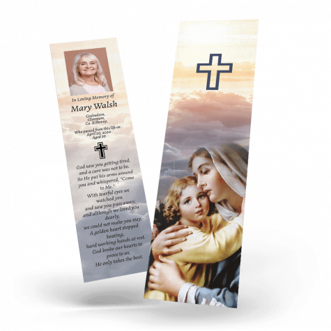 Mother and Child Memorial Bookmark (RBM-17)
