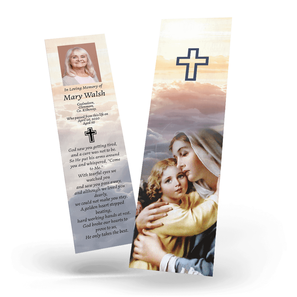 Mother and Child Memorial Bookmark (RBM-17)