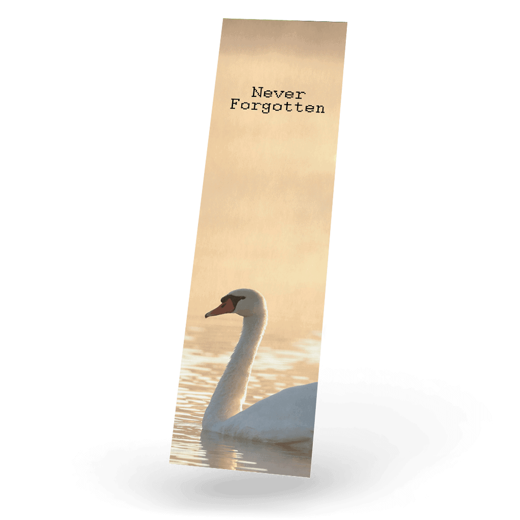 Swan Memorial Bookmark (NBM-05) - Image 3