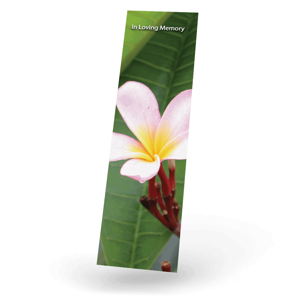 Flower Memorial Bookmark (FBM18) - Image 3