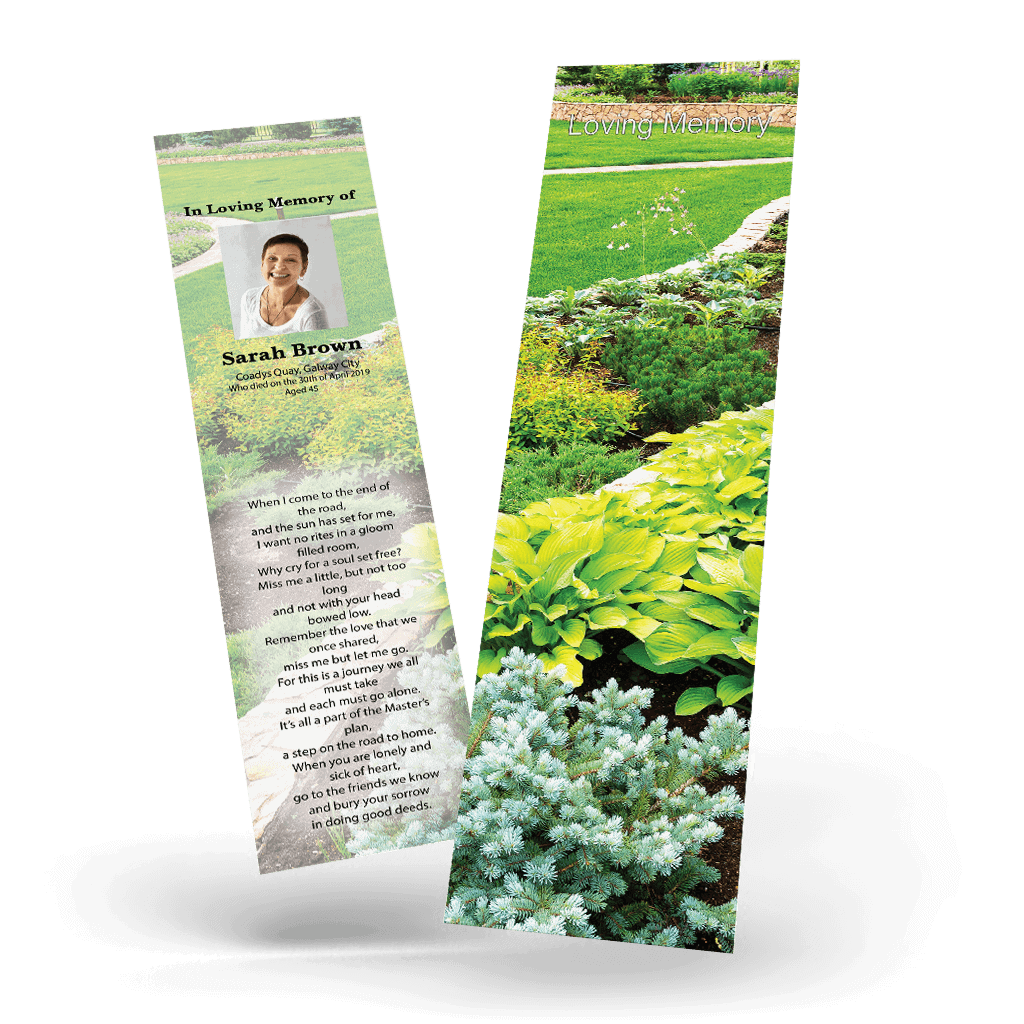 Garden Memorial Bookmark (FBM22)
