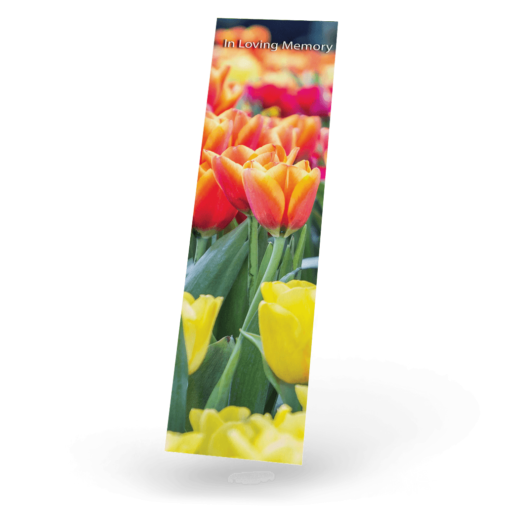 Tulips Memorial Bookmark (FBM23) - Image 3