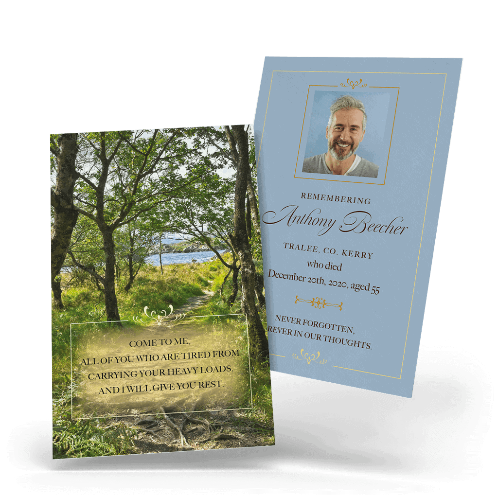 Irish Countryside Wallet Card