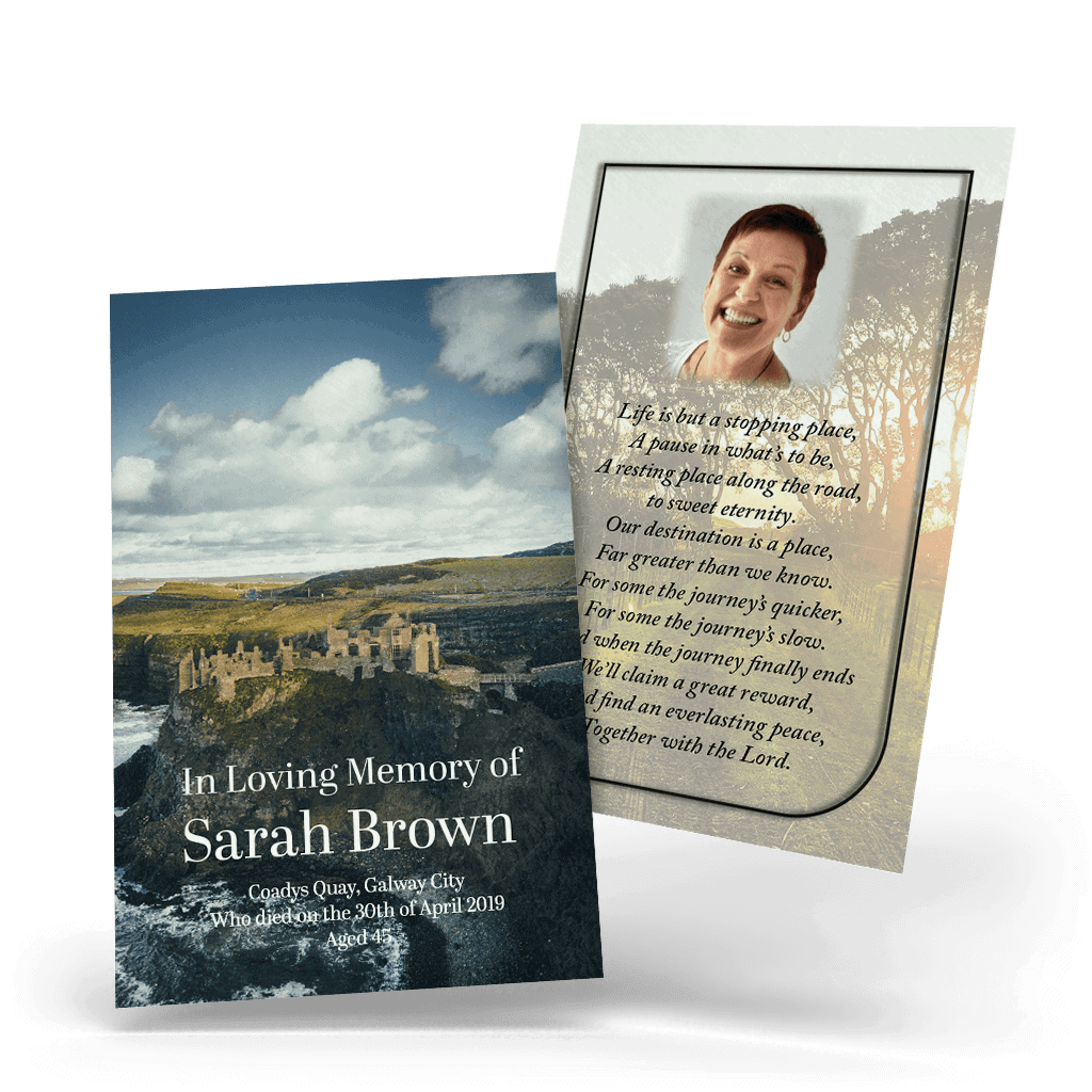 Dunluce Castle Wallet Card (ICWC-03)