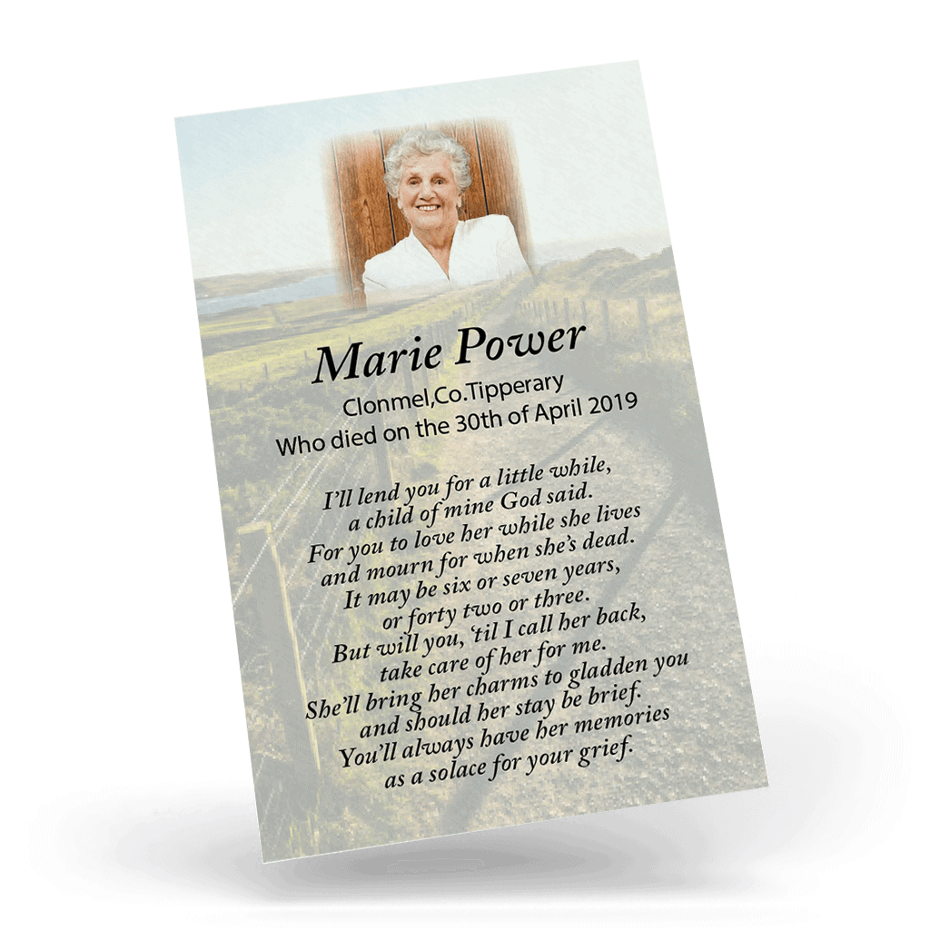 Coastal Cliff Walk Wallet Card (ICWC-10) - Image 2