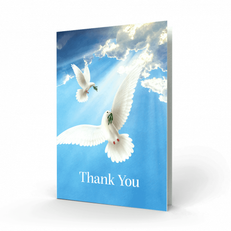 Folded Acknowledgement Card (PAC-25)