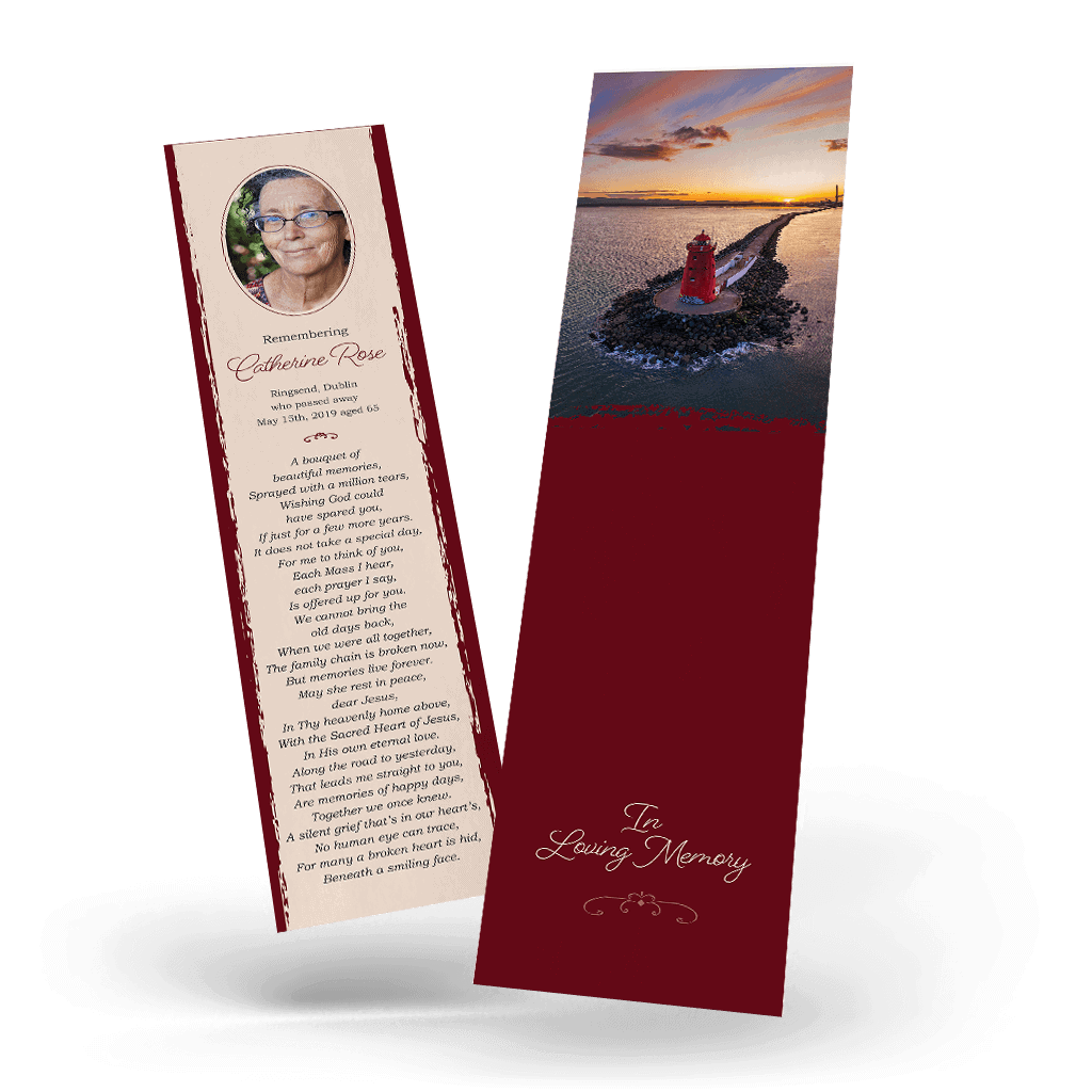 Poolbeg Lighthouse Memorial Bookmark
