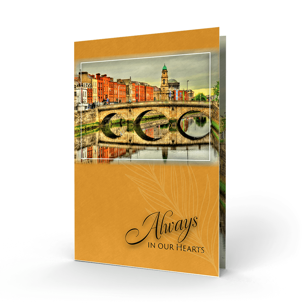 Dublin City Memorial Card