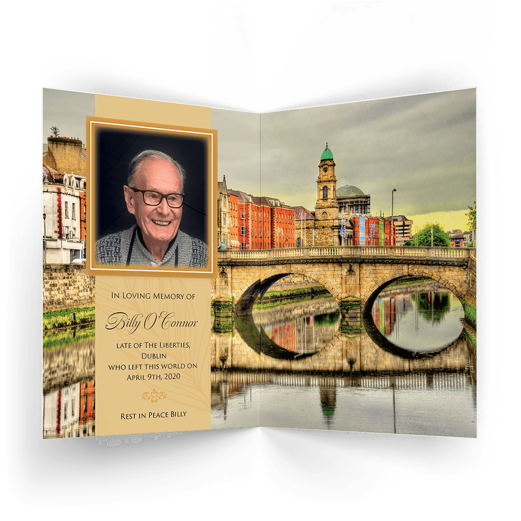 Dublin City Memorial Card - Image 2