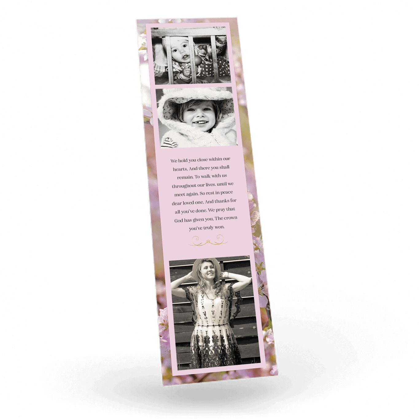 Modern Memorial Bookmark (MMB-04) - Image 2
