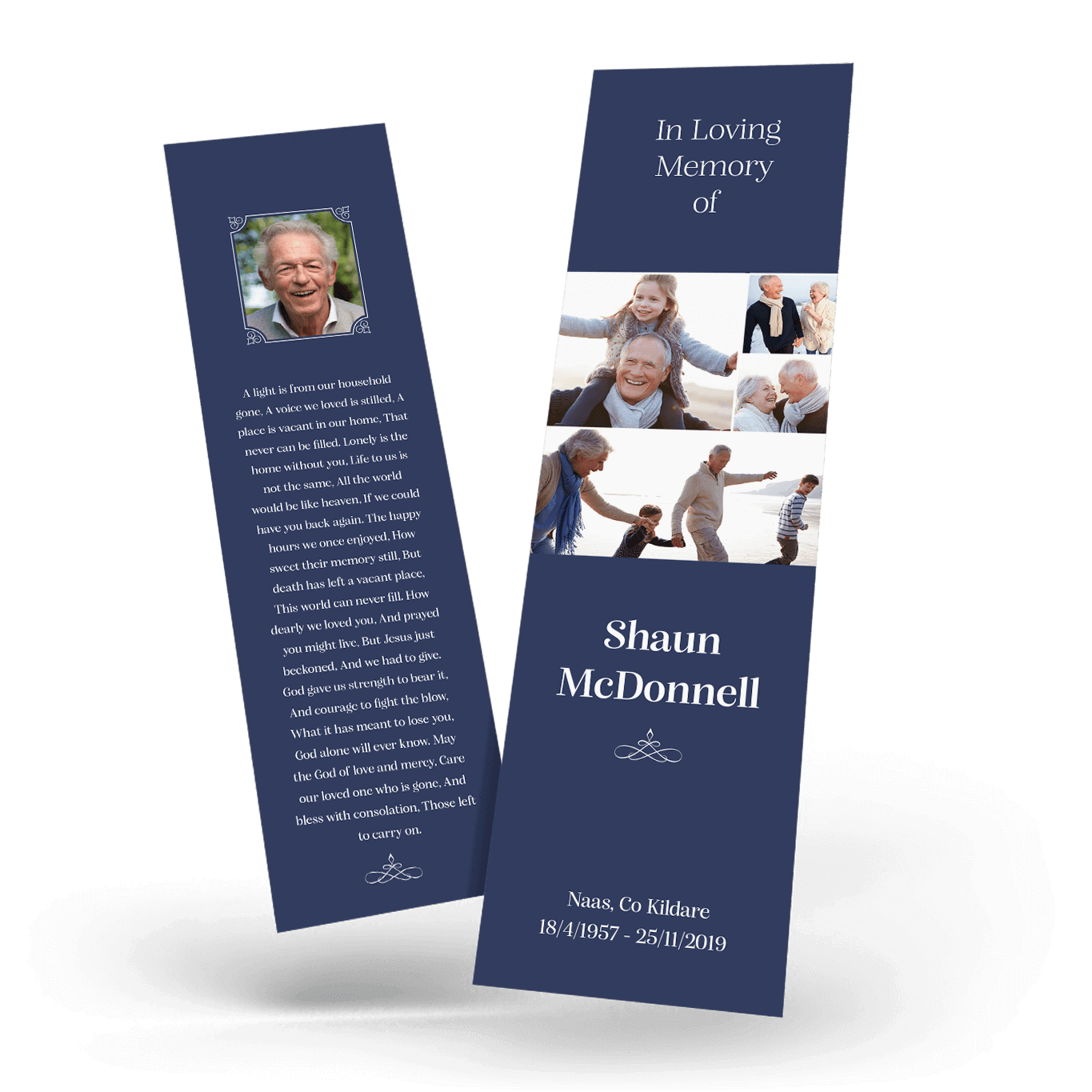 Modern Memorial Bookmark (MMB-02)