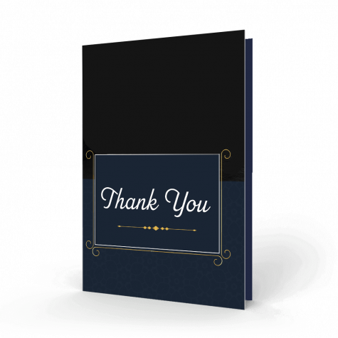 Modern Acknowledgement Card (PAC-43)