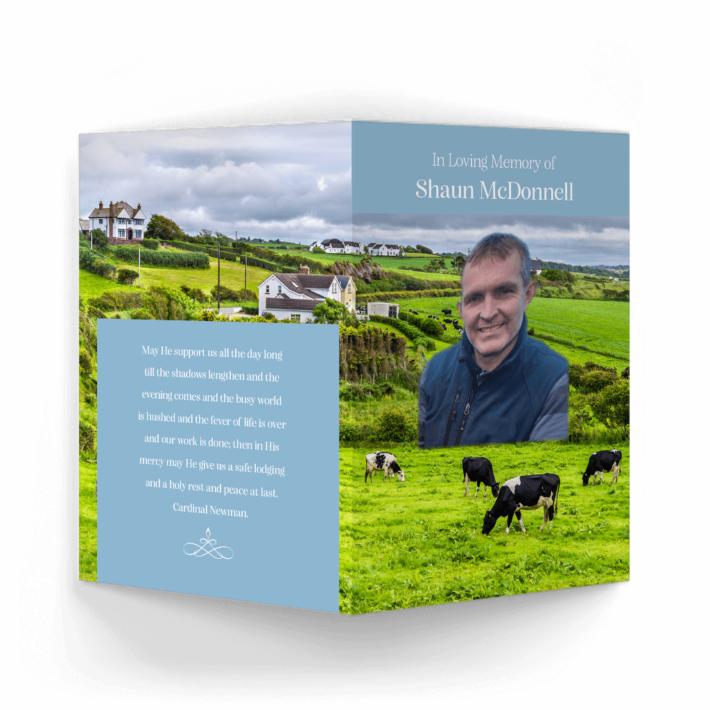 Modern Memorial Card (MMC-03) - Image 3