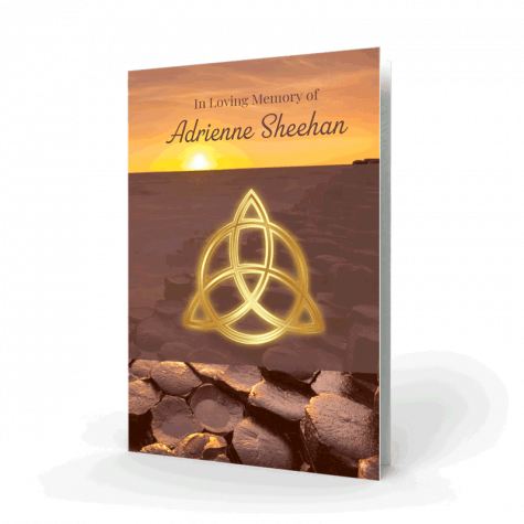 Giants Causeway Memorial Card (ICMC-11)