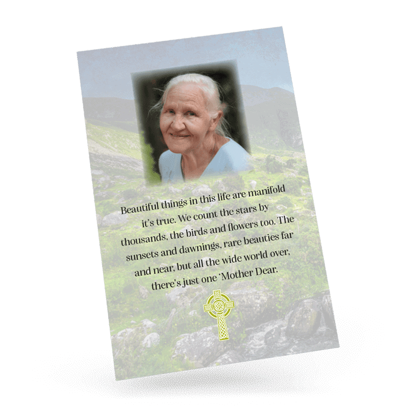 Irish Celtic WC Back Black Lake in Gap of Dunloe