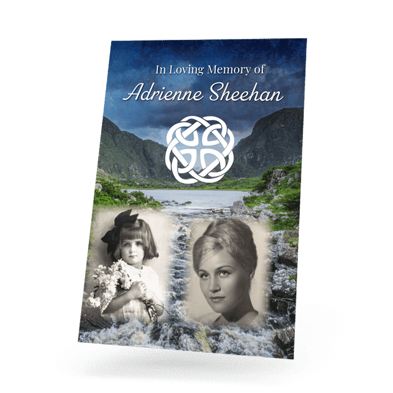 Irish Celtic WC Front Black Lake in Gap of Dunloe