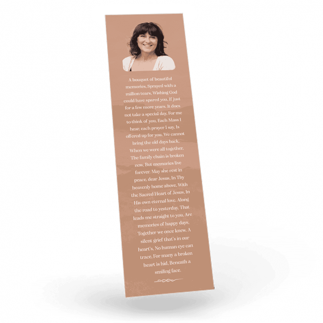 Modern Memorial Bookmark (MMB-15) - Image 2