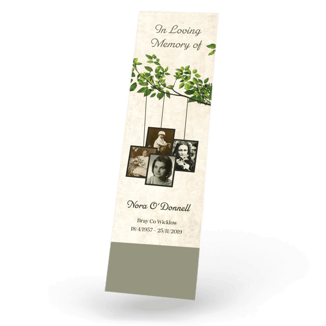 Modern Memorial Bookmark (MMB-16) - Image 3