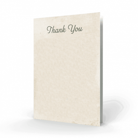 Modern Acknowledgement Card (PAC-44)