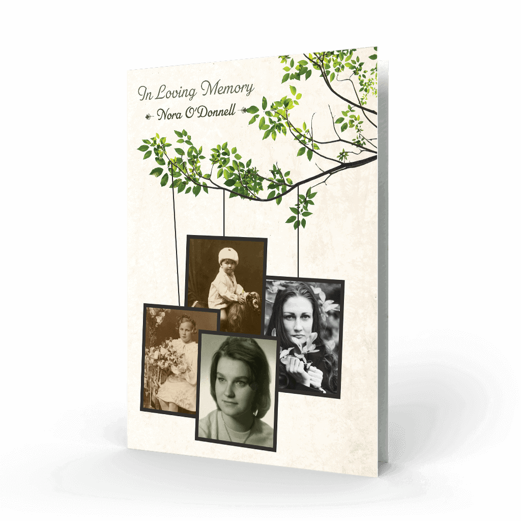 Modern Memorial Card (MMC-16)