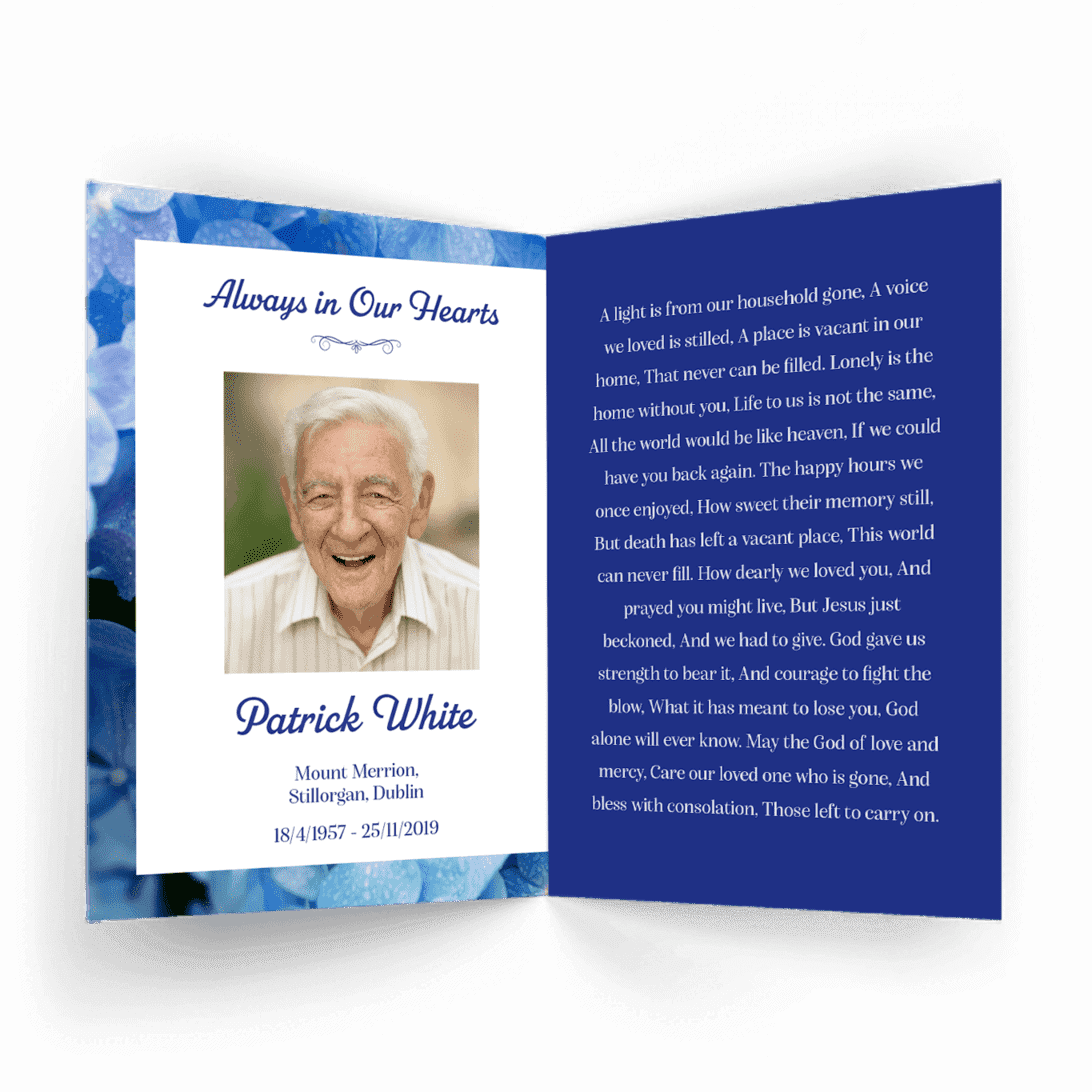 Modern Memorial Card (MMC-13) - Image 2