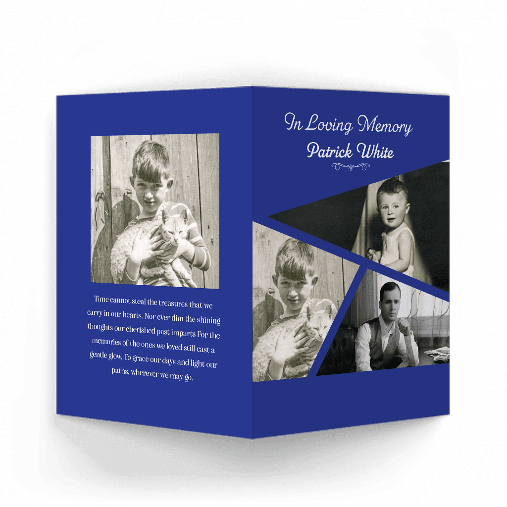 Modern Memorial Card (MMC-13) - Image 3