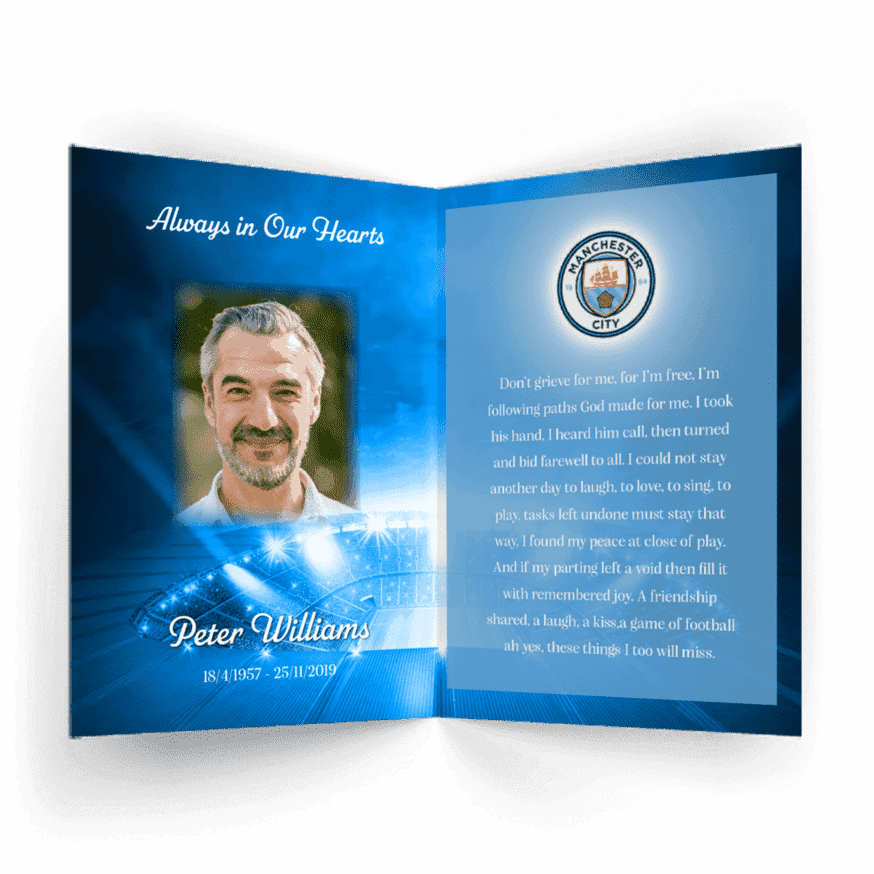 Manchester City Memorial Card (SOMC-33) - Image 2