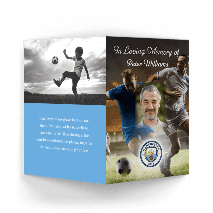 Manchester City Memorial Card (SOMC-33) - Image 3