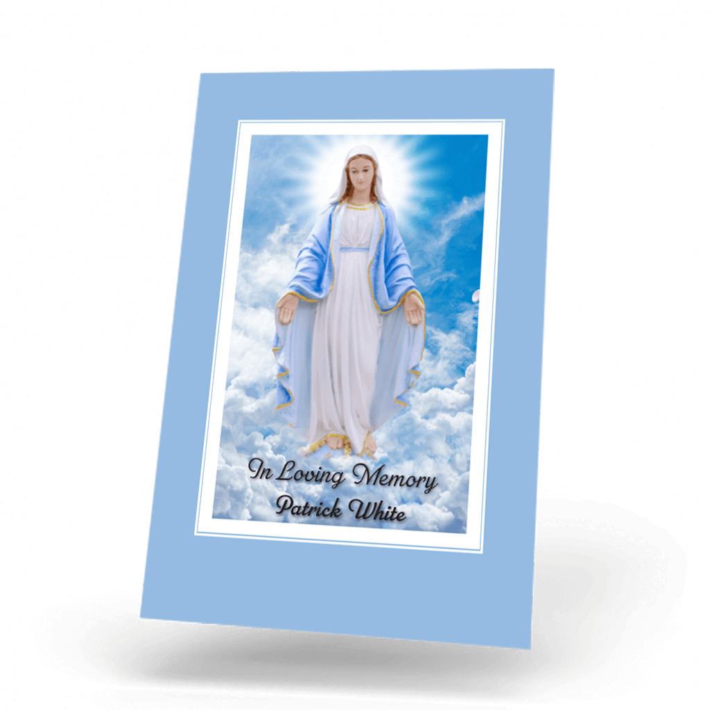 Our Lady in Heaven Wallet Card (RWC-24) - Image 2
