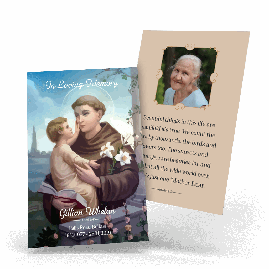 St Anthony Wallet Card