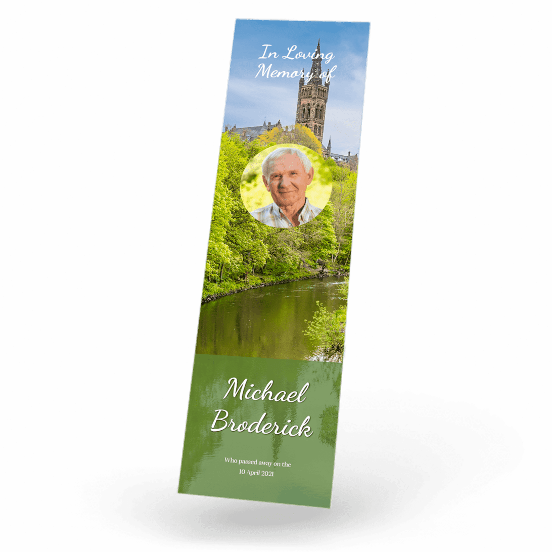 RIVER SCENE Bookmark front