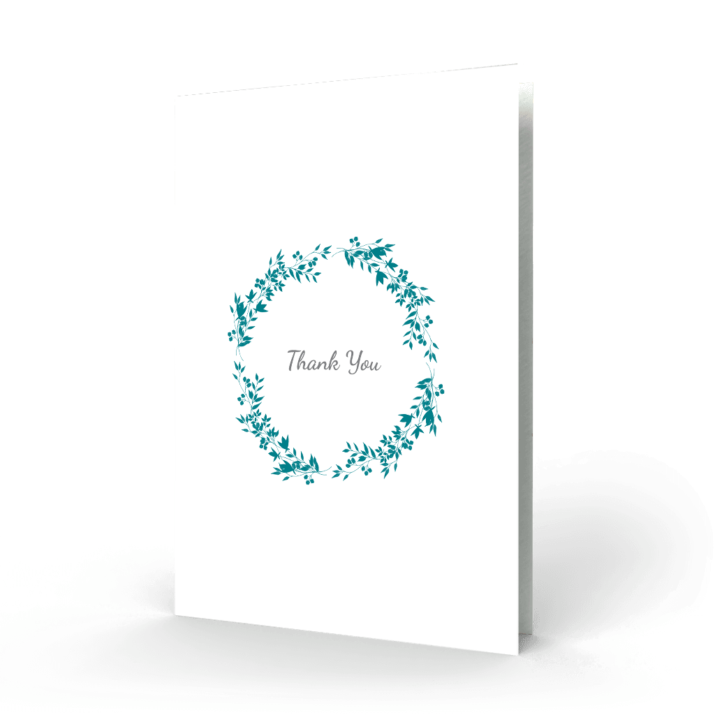 Modern Acknowledgment Card Cover MAC 26