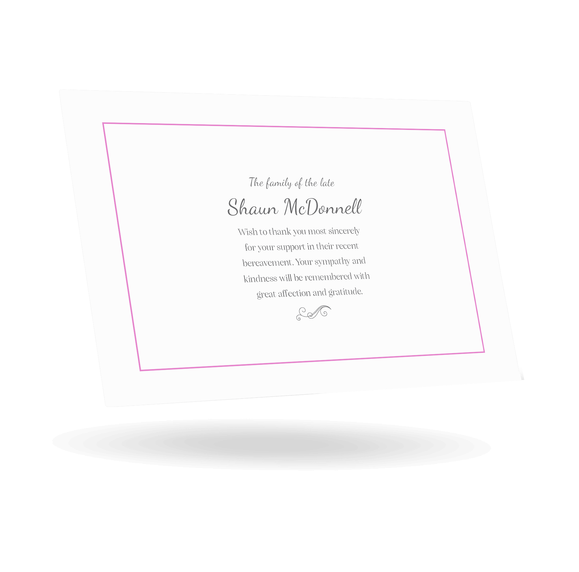 Double Sided hank You Card (LAC-45) - Image 2