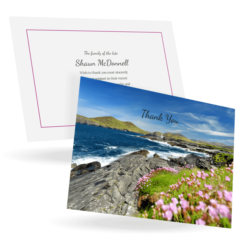 Double Sided hank You Card (LAC-45)