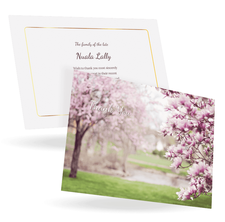 Double Sided Thank You Card (LAC-47)